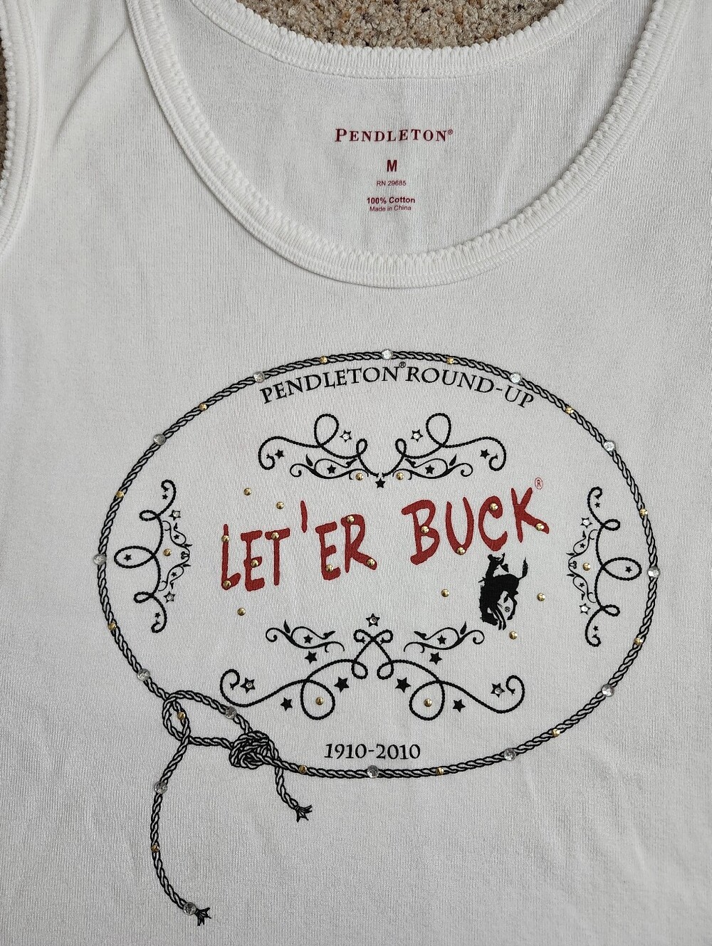 Pendleton Let'er Buck Tank Top - Picture 2 of 7